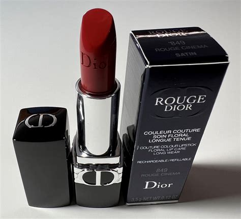 dior 849 rouge cinema|christian dior red color.